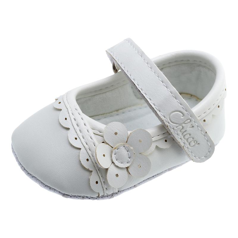 White Baby Shoes