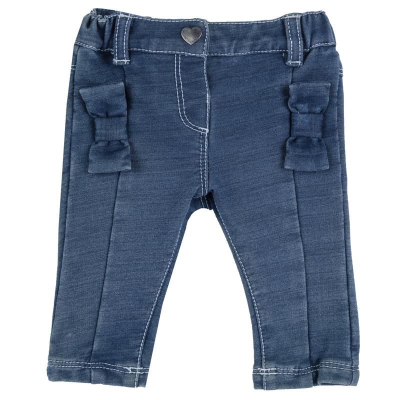 Blue Bow Soft Jeans