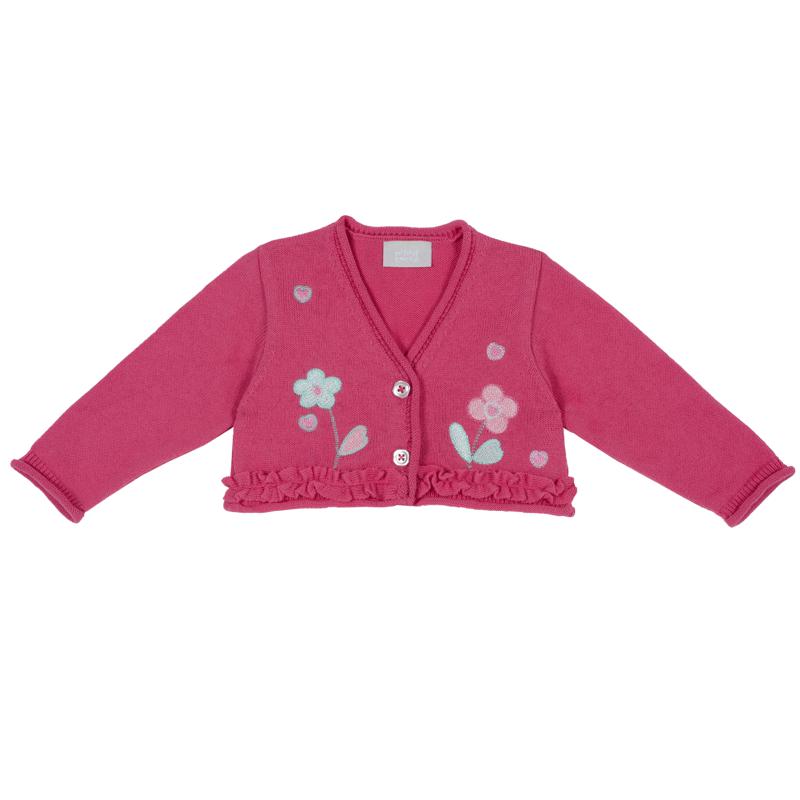 Embroidered Flowers Cardigan