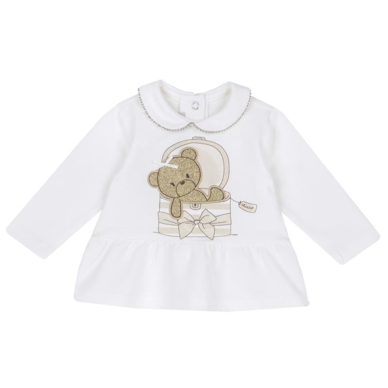 Gold Teddy Long Sleeve Top