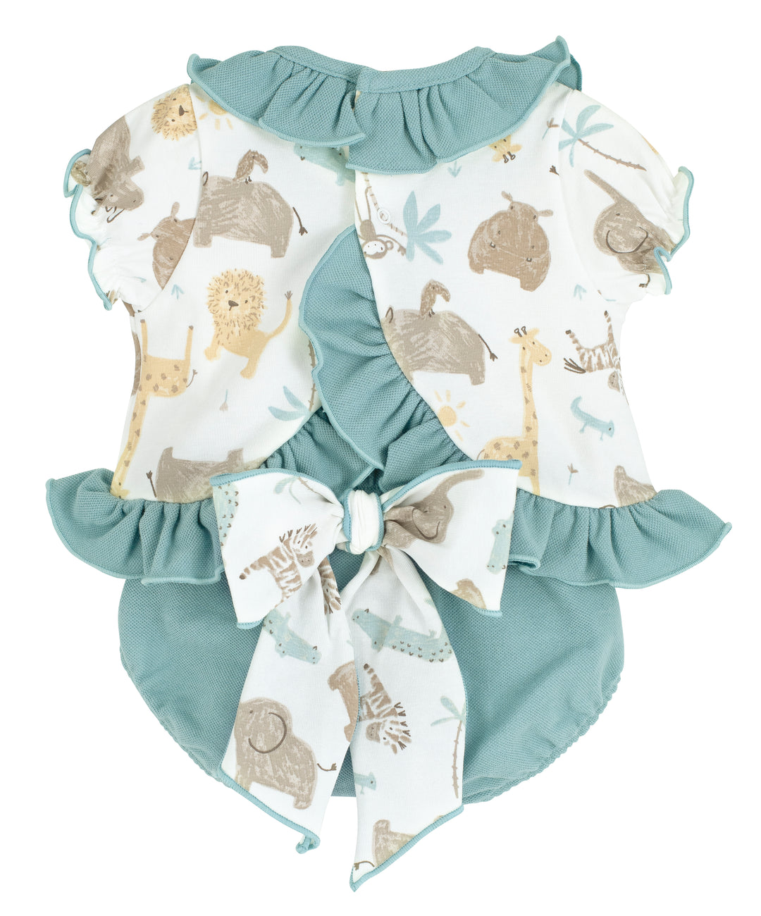 Safari Print Romper